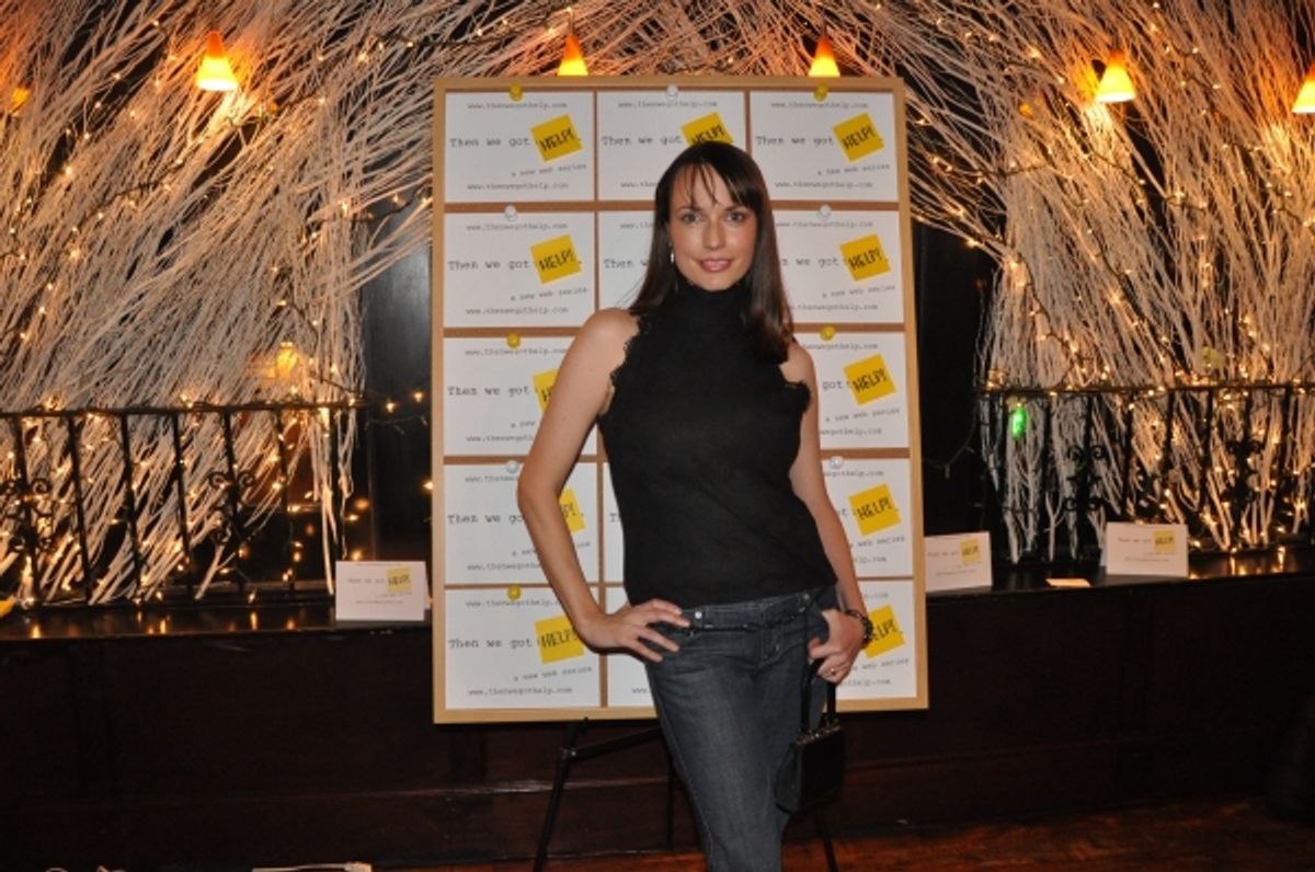 Julie Ann Emery (Emily/Writer/Director) at Then We Got Help Web Series Launch Party